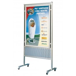 Display leggero H. 180 x L. 80 cm.